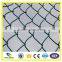 Green PVC Coated Chain link fence used for school guard