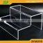 2016 JLP 3 tiers black acrylic cosmetic display stand,acrylic money bags display rack,Acrylic handbag stand