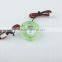 12v flash led motorcycle light with green ring for red,green,blue,pink color