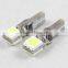 T5 2smd 5050 led bulbs dashboard instrument light can bus t5 dashboard led light