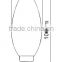 candle E14 led bulb C30AP 6W 470LM CE-LVD/EMC, RoHS, TUV-GS Approved Aluminium Plastic
