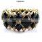 Latest design fashion delicate lucky red bead stone bracelet