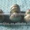 Highway guardrail strength fastener bolts and nuts