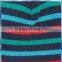 2014 best selling boys stripe knitted hat scarf and gloves