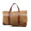 Waterproof Canvas Medium Durable Travel Duffel Bag Organizer Capacity Travelling Bag
