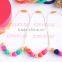 multicolor kids silicone teething necklace good quality copper teething necklace teething Baby TN053