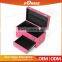 Sun Hope Factory Price Professional Nail Polish Case Carrying Case With Drawer And Mesh Zip Pocket