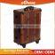 2016 Sunrise Newest mobile aluminum trolley professional rolling makeup case with lights mirror                        
                                                Quality Choice