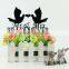 MAIN PRODUCT!! Custom Design polyresin wedding couple from China manufacturer