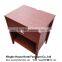 King Headboard Refrigerator Cabinet Desk and Nightstand With Red Color