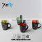 11oz Ceramic Black Glazed Stoneware Coffee Mug With Spoon