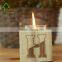 2016 Unique Creative cheap tealight wooden home candle holder
