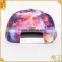 new fashion high quality 6 panel printed custom floral sanpback cap whoesale