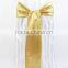 satin Chair cover Organza sashes for Wedding or hotel chairs factory direct