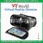 New vr world 2.0 high definition lens 3d glasses whtie
