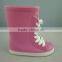 Kid Shoeslace PVC Rain Boot
