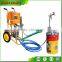 Air-assisted portable sprayer paint machine with spray gun