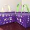 Recycle Nonwoven Handle Bag With Hand Sewn to Bottom