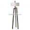 2017 hotel decorative vintage bedroom floor lamp with linen shade good for inn decor high end