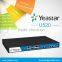 500 users Asterisk IP PBX System for SMB with 2 PRI ports