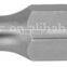 Double end S2 screwdriver bit/strong magnetic steel screwdriver bit with sandblasting finish/PH2 philips/flatted screwdriver bit