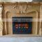 Attractive design marble fireplace mantel