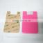 custom colorful elastic 3m lycra wholsale microfiber mobile phone sticker printer phone holder