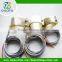 Sealed nozzle brass band heater for integrated thermocouple duopu