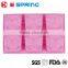 Pink 6 Cavity Catoon Soap SIlicone Mold Handmade Soap Molds