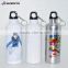 Blank Sublimation Transfer Printing Aluminum Sports Water Bottle With CE FDA Certification