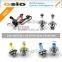 7 inch Square Install H4 or HID H4 Xenon Bulb with LED Halo Ring Semi Sealed Beam