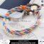 factory colorful nautical rope bracelet with good price