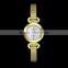 Fashion lady wristwatches circle ladies watch