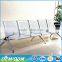 Commercial White Color Reception Area Hospital Waiting Room Visitor Chair 2-4 Seat