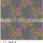 TJ-3841 Transparent emboossed tablecloth with golden & silver