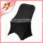 Elastic spandex polyester black folding wedding chair cover pattern