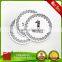 Hot selling hotel custom disposable paper coasters