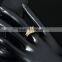 Bling bling AAA+ cubic zirconia ring prong setting 18k yellow gold plated jewelry
