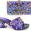Exquisite small hand bag mix star design women shoes and bags to match