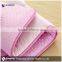 Zhejiang factory polyester luxury soft minkee fabric & minky dot fabric for baby blanket and mattress