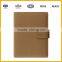 pu leather notebook cover, leather bounded agenda notebook cover for wholesale
