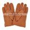 New premium men's unlined deerskin leather gloves. Hand sewing breathable driving gloves .
