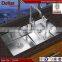 Modern Style Bar Sink_Undermound Double Bowl Stainless Steel Kitchen Sink_Small Kitchen Sink Foshan OEM Direct