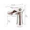 Factory New Product Brushed Nickel Waterfall Basin Bathroom Faucet FLG100078