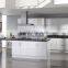 Customized kitchen wall cabinets with glass sliding doors