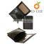 RFID blocking vintage genuine leather travel wallet with card and ticket holders