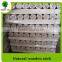 very straight natural wooden brush handle with strecth film packing