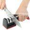 2017 new deluxe as seen on TV two stages kitchen knife sharpener