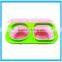Wholesale Folding FDA Portable Collapsible Silicone Lunch Box
