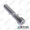 316L hex socket bolt half thread with nuts